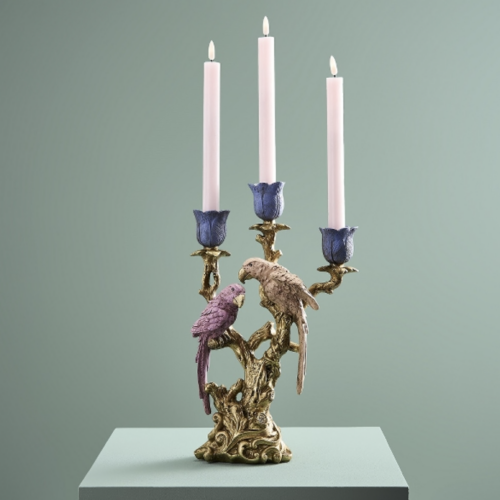 Parrot Candle Holder